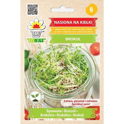 Broccolizaden voor spruiten 10 g groenten voor de tuin, verse grote gewassen
