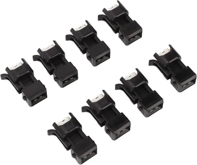 Injector Adapters - Brandstofinjector Kit - Auto Reparatie - EV1 naar EV6 Compatibel - 8 stuks - Zwart