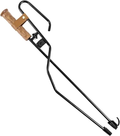 Vuurtang - Log Grabber Pook - Kampvuur Beheer - Ingebouwde Blazer - 505 cm - Meerkleurig