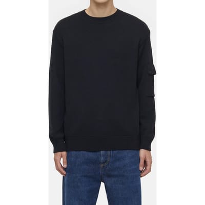 Closed Crewneck Jumper Knits Black Maat: S | Sweaters Outlet | Heren | Zwart