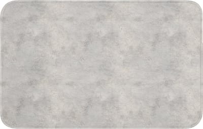 WC mat 80x50 cm - Antislip - Grijs - Beton - Industrieel - Toiletmat - Vloermat - Douchemat - Toilet tapijt - Toiletmatten
