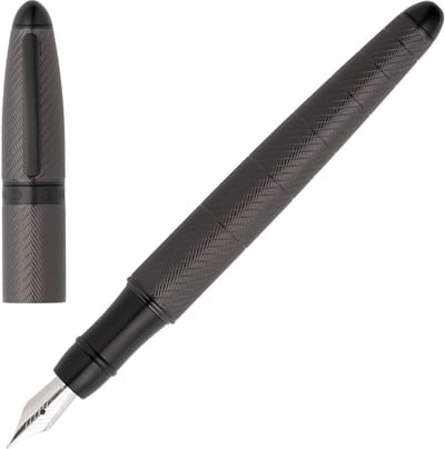 Hugo Boss - HSF1562D - Vulpen - groen/zwart - Ovaal