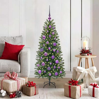 vidaXL - Kunstkerstboom - Groen - 120 - cm - PE - en - PVC