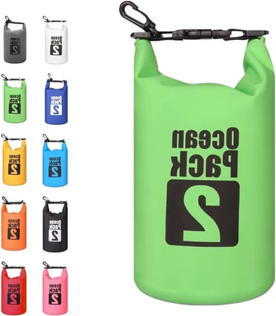 Waterdichte Dry Bag voor Zwemmen en Outdoor Activiteiten, Verkrijgbaar in 2L/5L/10L/15L/20L/30L met Verstelbare Schouderbanden