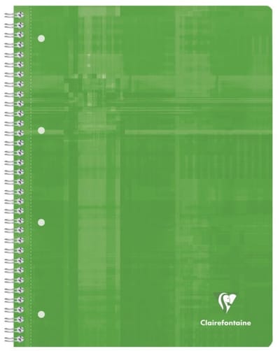 Clairefontaine Collegeblok 82510C Diverse kleuren DIN A4 Blanco Aantal paginas: 80