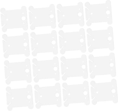 Kruissteek Wikkelbord - Garen Spoel Houder - Handwerk Organiseren - Voorkomt Draad Klit - 200 stuks - Transparant