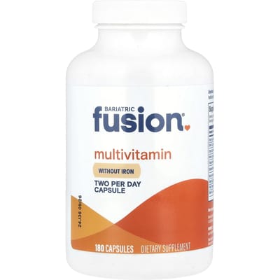 Bariatrische Fusion, IJzerarm Multivitamine, 180 Capsules