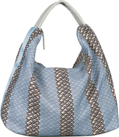 TOM TAILOR Schoudertas Leoni Hobo Bag Light Blue Veelkleurig