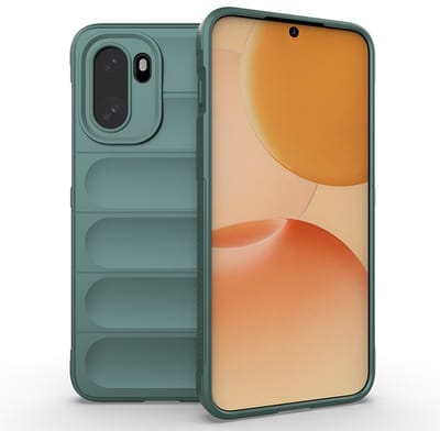 MobyDefend Hoesje - Geschikt voor OnePlus 15R - TPU Gripcase - Groen