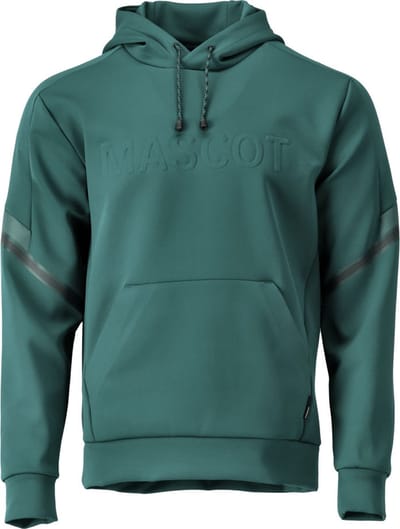 Mascot Customized Fleece capuchontrui 22186-608 - Bosgroen - L