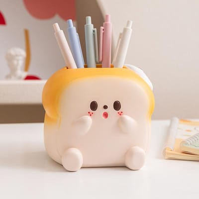Nouveau Porte-stylo Panda Unique Boîte de Rangement Bureau Étudiant Grand Bouchon Seau à Stylos Garçons et Filles Ornements Cadeaux Enfants