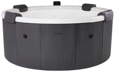 MSpa Denver Frame Spa 6-Persoons – Jacuzzi Buiten – 130 Bubbeljets & 8 Massagejets – WiFi – UVC – LED – 40°C – Geschikt voor Winter