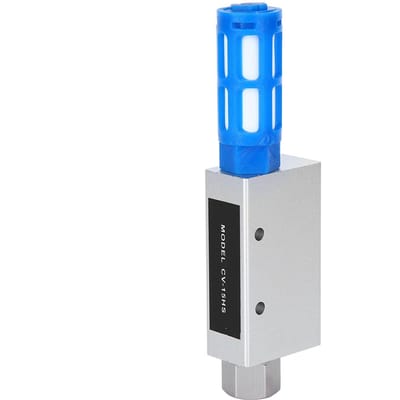 CV15HS pneumatische luchtuitlaat vacuümgenerator ejector met geluiddemper