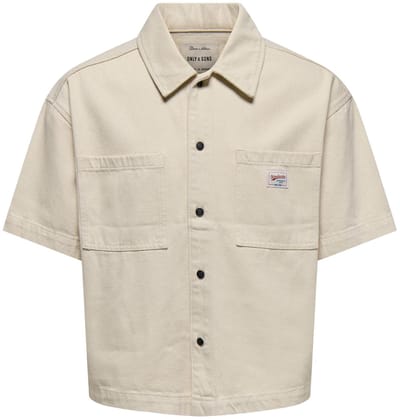 ONLY&SONS - ONSZEALAND S/S 8346 PIM DNM SHIRT WW - Heren - Overhemden