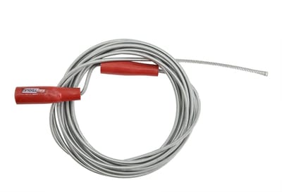 Awtools - Kanaalreinigingsspiraal - 6mm - 8m - Ergonomische Handgreep