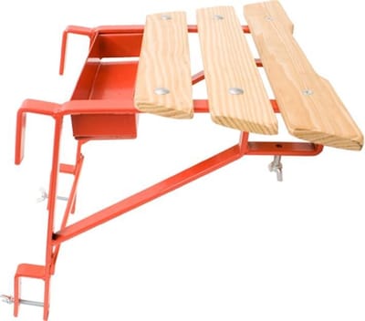 Kelfort Muurladderafhouder + platformpje