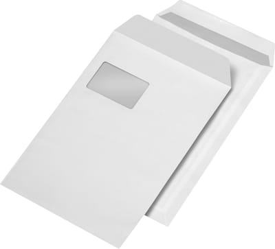 mailmedia enveloppen c4 zelfklevend met venster