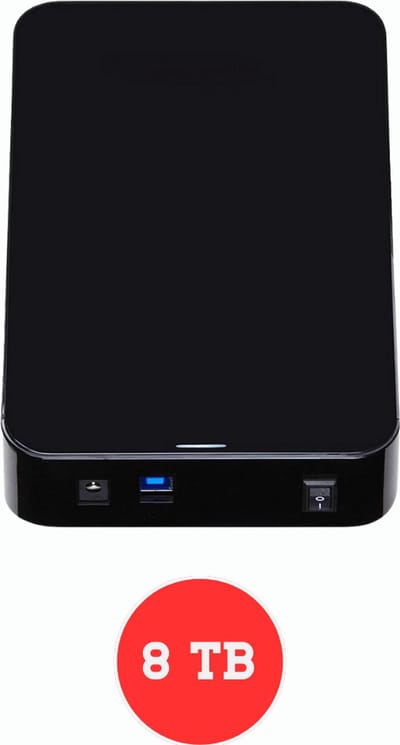 Harde Schijf Extern PS5 [ 8TB ] - Externe Harde Schijf Met LED Display Geschikt Voor PS5/PS4/PC - PS5 Opslag Met USB 3.0