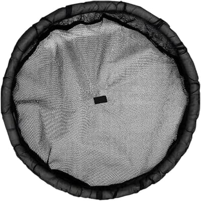 Drijvende plantenbak - Vijver mand - Waterplanten verzorgen - Fijnmazige bescherming - 45 cm diameter - Zwart