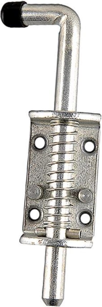 ProPlus Veergrendel staal - Ø 12 mm - 17 cm - zilver - met veer