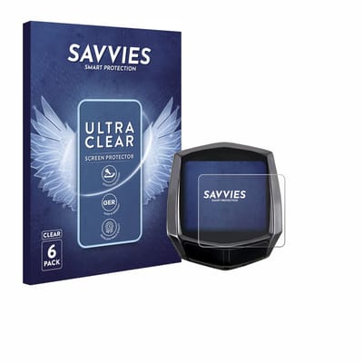Savvies - Screenprotector voor AMFUN L3-SJQ 3.61" - Folie Beschermfolie transparant 6 Stuks