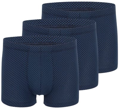 Schiesser Heren retro short / pant 3 pack Cotton Casual Cotton