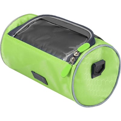 Sac Étanche de Guidon de Vélo Sac Avant de Vélo Support de Téléphone à Écran Tactile Sac Pack Sac Bandoulière Sac de Rangement pour Vélo VTT vert