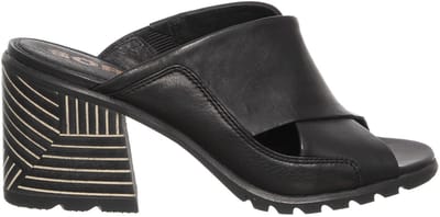 Sorel Nadia Mule Zwart natuurlijk leer - 37