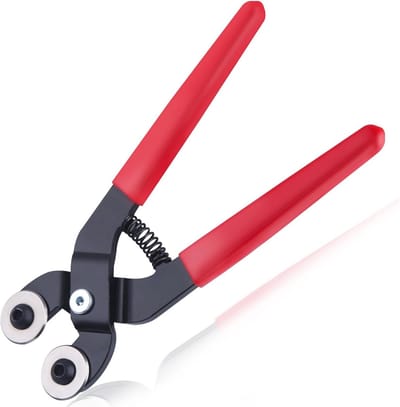 6,5-Inch Glazen Tegeltangen voor Nauwkeurige Sneden - Ergonomische Soft-Grip Handgreep