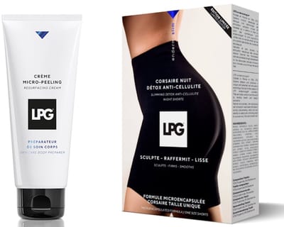 LPG - Endermologie - combipack - corsaire nuit detox + micro peeling resurfacing cream 200 ml