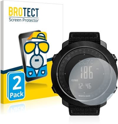 BROTECT - Screenprotector voor North Edge Apache - Folie Beschermfolie matte 2 Stuks