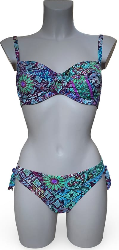 Cyell Bali Love - bikini set - multicolor - Maat Top 36E / 70E + Slip Maat 38