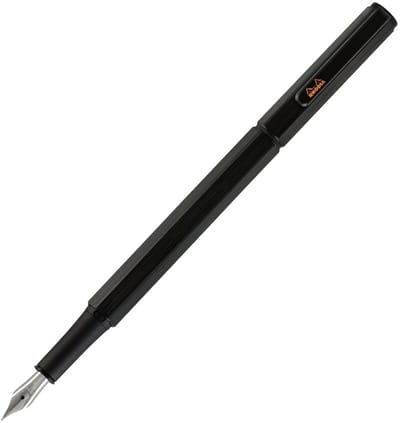 Rhodia scRipt vulpen - B - Incl. converter - Zwart