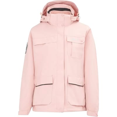 Gelert Dames Winddichte 3-in-1 Waterdichte Jas (Roze)