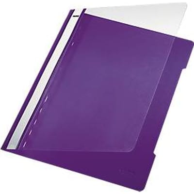 Leitz Snelhechter A4 - 30% pre-consumer gerecycled plastic - 25 stuks - Paars