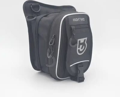 Beentas motor | Heuptas motor | Motor tas | Motor accessoires | Ruime heuptas | Leg bag | Zwart