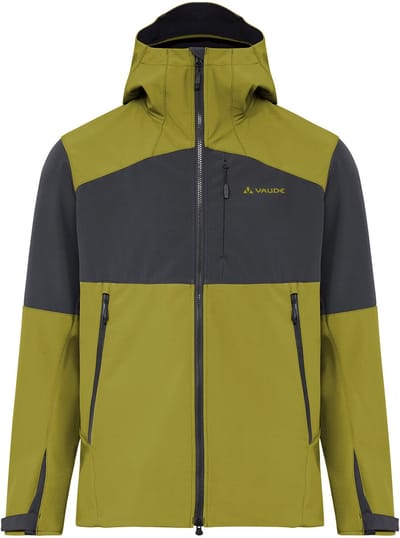 VAUDE Roccia Softshell Jas II, Softshell Jas, Heren Outdoor Sportjassen, Niet-waterdicht, Winddicht, Softshell, Hooded, Regular fit
