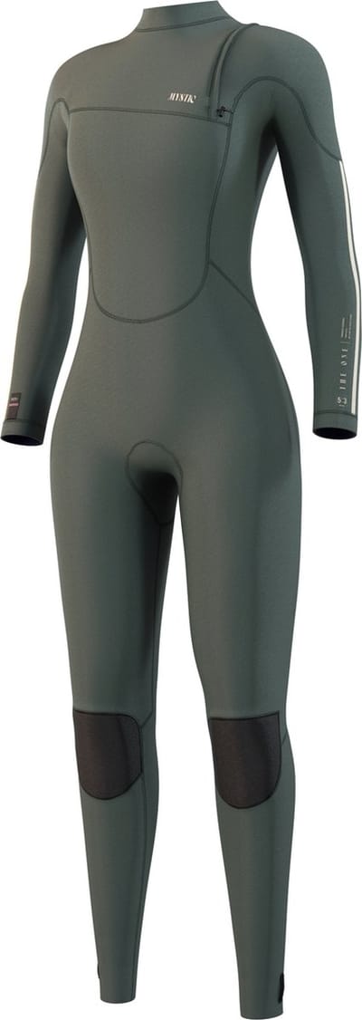 Mystic The One Fullsuit 4/3mm Zipfree Women - 2023 - Dark Olive - M