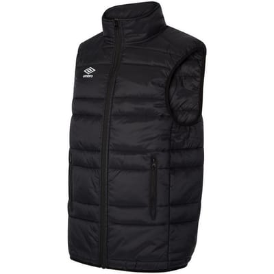 Umbro Kinder/Kinder Club Essential Gilet (Zwart/Wit)