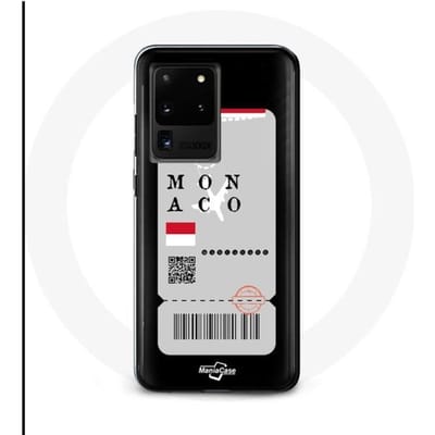 Hoesje voor Samsung Galaxy S20 Ultra Monaco vliegticket