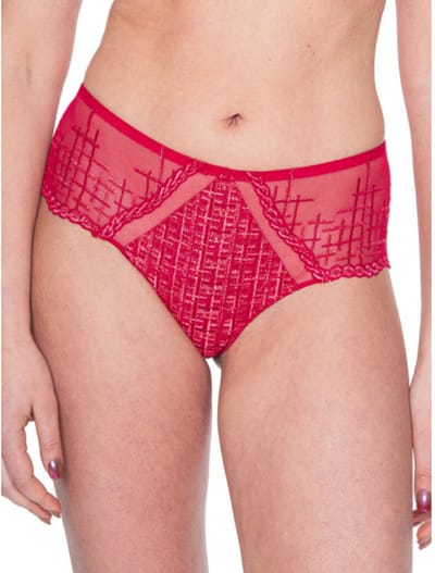 Louisa Bracq - Tweegy Shorty Rouge A Levres - maat 42 - Rood/Goud