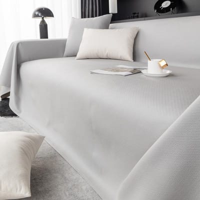Waterdicht om lekkage van urine te voorkomen Bankhoes Doek Kunstleer Vier seizoenen Universeel Modern Licht Luxe Antislip Volledige hoes Handdoek Leren hoes 90*90