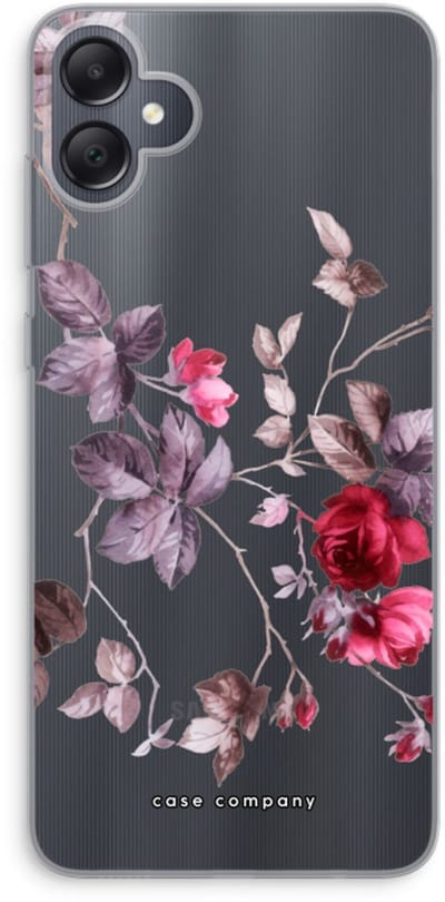 Case Company® - Hoesje geschikt voor Samsung Galaxy A05 hoesje - Mooie bloemen - Soft Cover Telefoonhoesje - Bescherming aan alle Kanten en Schermrand