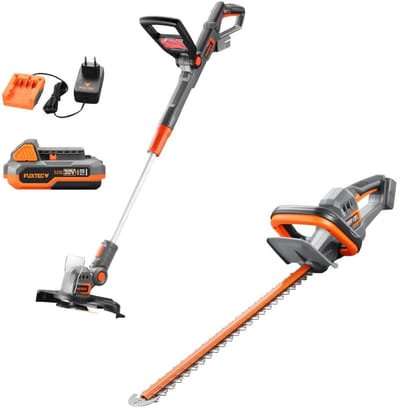 FUXTEC 20V tuinset FX-20VSET5 bestaande uit FX-E1RT20SET en FX-E1HS20