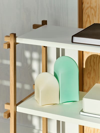 HAY Parade Draagbare Lamp 160 Schelp Wit