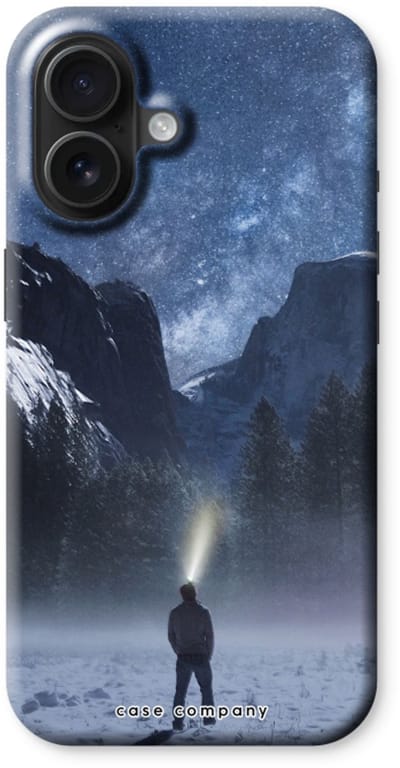Case Company® - Hoesje geschikt voor iPhone 16 hoesje - Wanderlust - Tough Case - Maximale Bescherming alle Kanten en Schermrand