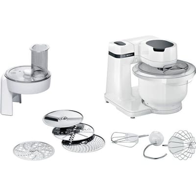 Bosch MUM Serie 2, 700 Watt Foodprocessor 700 W Wit