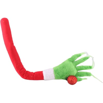 Kerstelf Lichaam Boom Decoratie Elf Gevuld Arm voor Kerstboom Hangend Ornament red