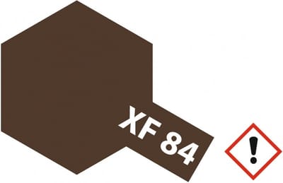 Tamiya Hobbyverf Acrylverf - XF-84 Dark Iron - Matt - Acryl - Verf potje - 10 ml