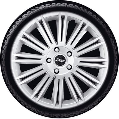 J-Tec Wieldoppen 16 inch Discovery zilver